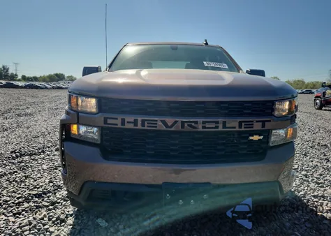2019 Chevrolet Silverado K1500 Custom из США, поврежденный, VIN 3GCPYBEH2KG218845